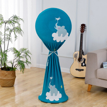 All-inclusive electric fan cover dust cover fabric protective cover vertical floor-standing household round ash-proof moisture-proof Universal