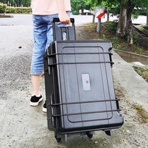 Plastic Safety Box Industrial Grade Waterproof Tie Rod Protective Suitcase Portable Photographic Equipment Equipment Instrument Toolbox
