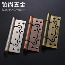 6-inch stainless steel primary-secondary hinge free of notching bearing hinge loose sheet foldout thickened with iron hinge five gold accessories