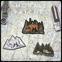 American PDW 20211118 update grizzly bear armband polar bear morale medal car camping bonfire