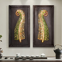 Yilitai handicrafts Southeast Asian wood carving decorative painting corridor wall hanging decoration background wall decoration wall decoration pendant