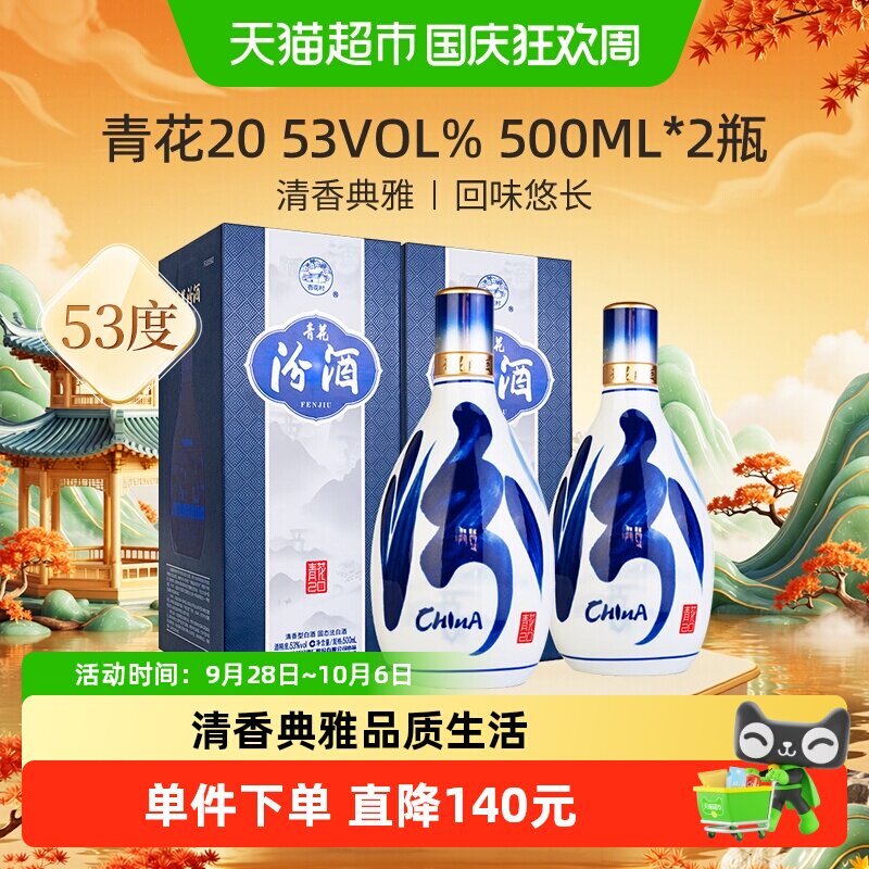 汾酒青花瓷53度-汾酒青花瓷53度促销价格、汾酒青花瓷53度品牌- 淘宝