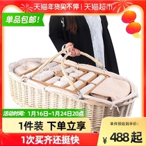 () newborn practical gift box gift newborn baby supplies complete set full moon gift clothes 1 set