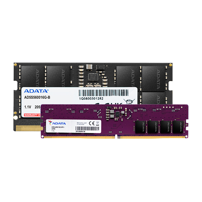 [セルフ式] ADATA カラフルな DDR5 4800/5600MHz 16G/32G デスクトップ コンピュータ メモリ モジュール