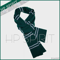 Harry Potter Genuine Slytherin College Pinstripe Scarf (British Pure Wool) * Spot Fourth Academy]