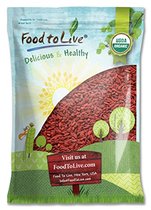 Food to Live Organic Goji Berries Sun Dried Lar