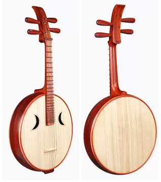 中国　中阮 星海專業中阮樂器奧氏黃檀木民族演奏級中阮