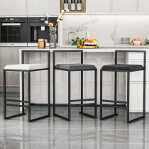 Nordic bar chair fashion modern minimalist bar high-legged bar stool household personality bar chair creative designer chair