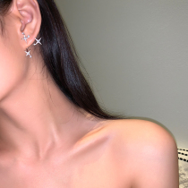 BOONEE ◆ original design simple temperament diamond-mounted studs earrings summer earrings female tide