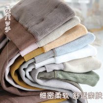 秋冬新款加绒加厚连裤袜日系棉竖条纹脚尖贴片压力显瘦打底裤袜女