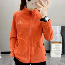 Heat warm grab jacket woman autumn and winter sweater jacket jacket outdoor charge coat