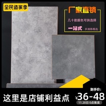 Reinforced composite wood floor household 12mm cement gray retro industrial style clothing store Diamond board factory direct sales