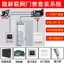 Weigeng access control controller wg2051 networked single-door double-door electromagnetic access control system set credit card access control motherboard