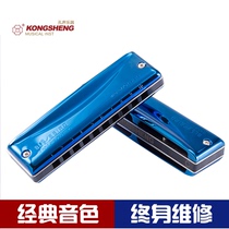 Confucius harmonica Bluebird 10 holes Blues Blues ten holes harmonica novice beginner made in China