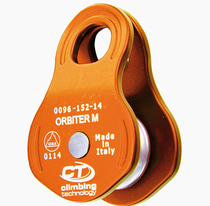 Italy CT Climbing Technology ORBITER M Mobile side plate single pulley