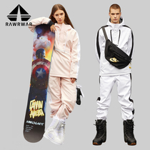 2021 ski suit women mens suit veneer winter new double board couple Siamese ski suit Tide brand ski equipment