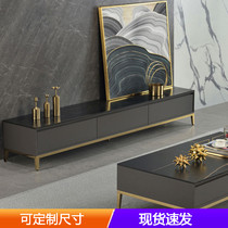 Italian light luxury Rock board TV cabinet coffee table combination modern simple living room 2021 new fashion high-end furniture