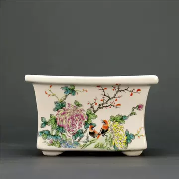粉彩花盆-粉彩花盆促销价格、粉彩花盆品牌- 淘宝