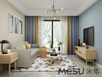 Misu whole house curtain wall cloth package 9999 yuan package installation package package