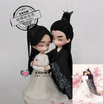 Sansheng III Ten Lili Peach Blossom Night Huabai Dolls Hand Clay Doll Custom Pure Handmade Zhao You Ting Yang Mi
