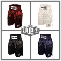 Boxing Shorts FILTERED Sanda Fighting Fitness Training Competition Professional Boxing Pants Mens Sports Shorts Five