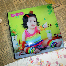 Square 8 inch crystal PVC photo album design wedding photo studio photo graduation party commemorative baby children