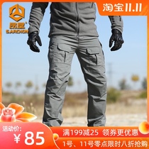 Spring and Autumn instructor tactical IX2 trousers mens self-cultivation special forces training pants military fan pants straight outdoor overalls