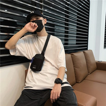 Japan-ROK Bag Mens Ins Brief Chest Bag Transport and Trampoline Bag for men and women Mini packet Purse Strings cablephone Obliquely Cross-Pack