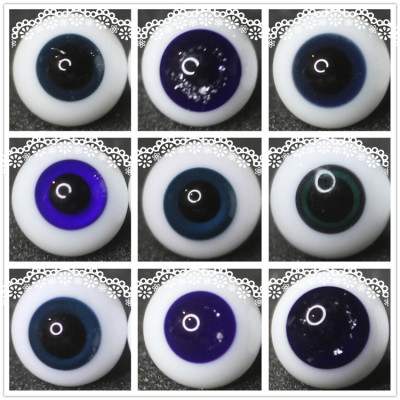 taobao agent Bjd doll eye 10mm tobacco, gray blue ocean blue daily European style and ancient style 1/8 points daily solid color glass eyes
