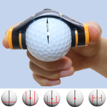 Golf ball line drawing device 360 degree rotation black and red two-color stroke pen push rod auxiliary line imported from Korea 2021 new