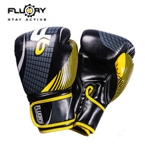 FLUORY Sanda gloves Mens and womens training sandbags Muay Thai fighting fighting boxing adult childrens gloves professional models