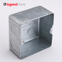 Rogrand tcl ground plug bottom box waterproof cassette wiring box thick floor socket universal metal wire box