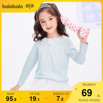 (Caro Ni IP paragraph) Barabara girl shirt with childrens fall 2022 new children sweet blouses
