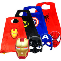 Childrens Day dress up baby cute Spider-Man Iron Man USA Batman wear Halloween costume boy mask