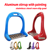 Die-cast aluminum alloy pedal stainless steel non-slip pedal paint multi-color color box packaging