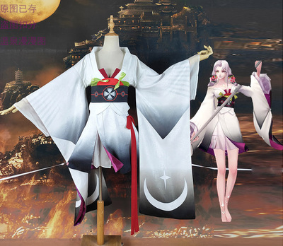 taobao agent Hot Spring Man, Yinyang Division SSR -style Shenye Yasha Ji Hua combat skin summer night fire cos women's customization