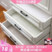 Drawer pad waterproof and oil-proof self-adhesive thick wardrobe pad kitchen cabinet pad paper Cabinet shoe cabinet anti-dirt and moisture-proof sticker