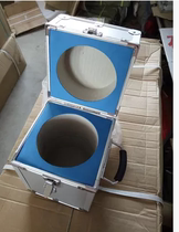 Empty aluminium case cylindrical stainless steel weight aluminium case weight aluminium alloy packaging box 5kg10kg20kg25kg