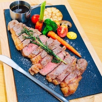 Tomahawk steak plate Flat Teppanyaki rectangular steak plate Teppanyaki commercial Japanese and Korean grill plate Cast iron steak plate