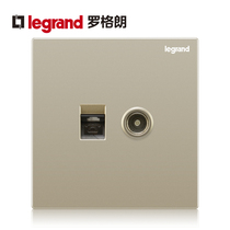 TCL Logrand ceremony Milan gold telephone TV socket voice cable TV socket 86 type Yijing