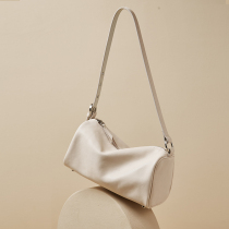 avalea waxy vegetable tanned sheepskin Boston bag pillow bag 2021 new shoulder messenger leather womens bag