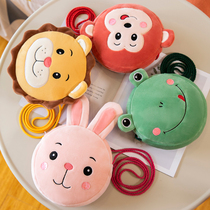 New cartoon tide crossbody bag cute plush bunny girl bag children adult shoulder bag coin purse