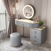 Light luxury dresser bedroom modern simple 2021 new net red small household storage cabinet integrated makeup table table