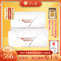 Golden Gaga 100% Double Palace Cocoon Handcrafted and equipted Doctor mulberry silk quilted full cotton jacquard cloth primary and secondary quilt