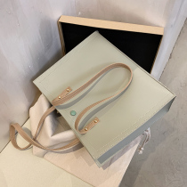 Bag womens summer large capacity bag 2021 new trend tote bag student class shoulder bag joker portable large bag