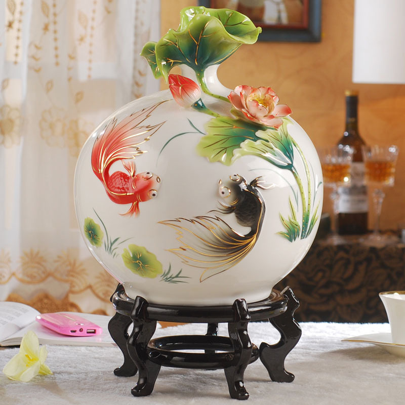 珐琅彩陶瓷花瓶-珐琅彩陶瓷花瓶促销价格、珐琅彩陶瓷花瓶品牌- 淘宝