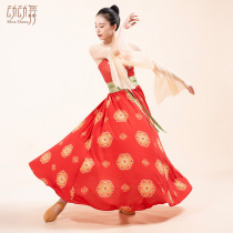 Dynamic dance classical dance rhyme gauze elegant Han Tang Cheozi dress Tang dance winter