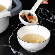 Spoon colander two-in-one oil separation spoon drinking soup artifact oil soup separation spoon household plastic oil oil skimming spoon