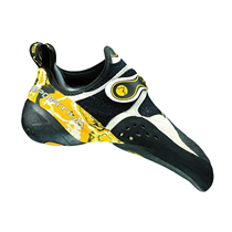  la sportiva classic competitive rock climbing difficulty climbing shoes solution yellow maple purple maple
