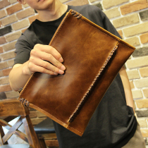 Mens bag 2021 New Fashion mens handbag clutch bag mens Korean fashion casual mens bag envelope bag
